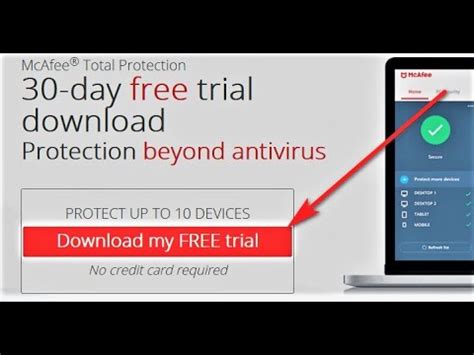 mcafee free trial download|mcafee 30 day free trial.